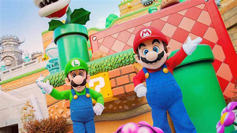 Nintendo Estrenar En Parque De Mario Bros En Los Ngeles