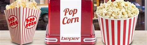 BEPER 90 590Y Macchina Per Popcorn Popcorn In 3 Minuti 1200 W