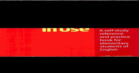 (Download PDF) Essential grammar in use