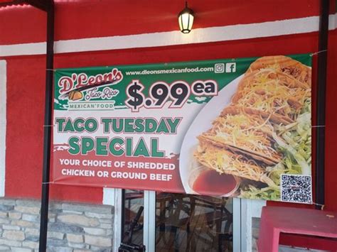 Dleons Taco Rico Mexican Restaurant In Lincoln Nebraska At