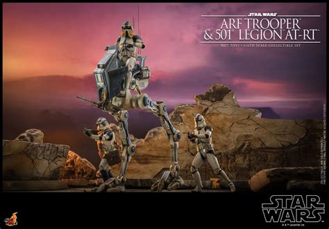 Hot Toys Star Wars The Clone Wars 501 Legion Scout AT RT Walker
