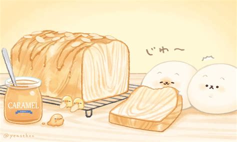 いーすとけん。【公式】 Yeastken Twitter Cute Food Drawings Cute Food Art