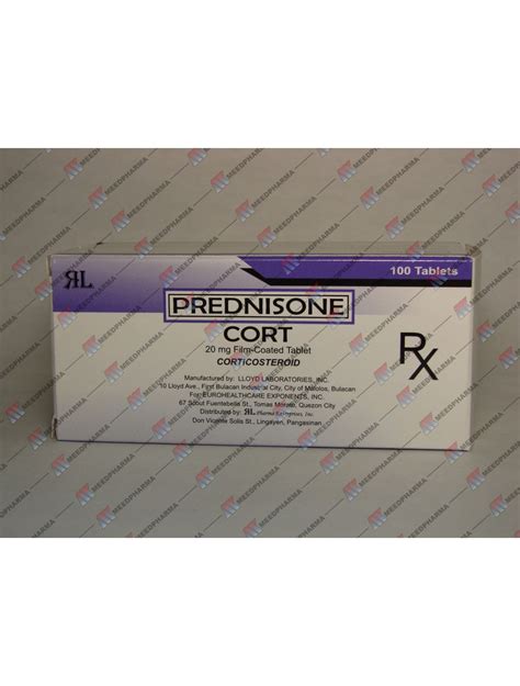 Prednisone Mg Tablet Cort C