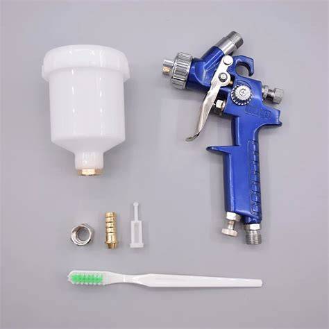 Hvlp H 2000 Spray Gun 125ml 0 8mm 1 0mm Nozzle Spray Gun Airbrush Mini