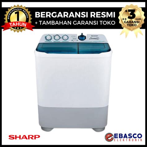 Jual Sharp Mesin Cuci Est Cr Est Cr Tabung Kapasitas Kg