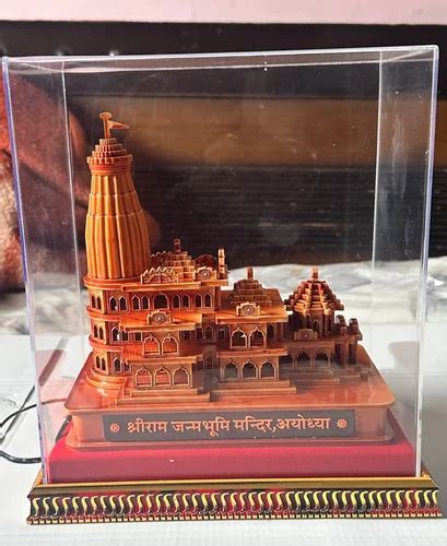 Ram Mandir 3D Model at Rs 900/piece | Wooden Temple Model in New Delhi ...