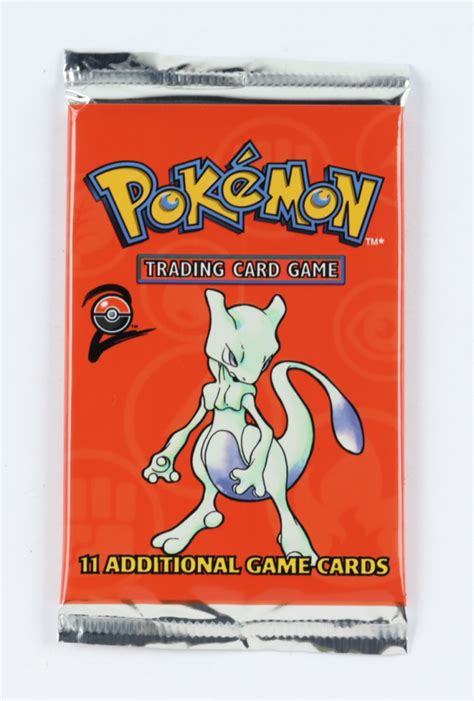 Pokemon Base Set #2 Booster Pack - Mewtwo Art - Pokemon Sealed Products ...