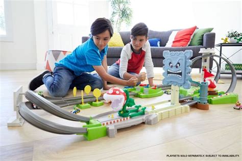 Hot Wheels Mario Kart Circuit Track Set Multi GCP27 Mario Kart Hot Wheels Mattel Hot Wheels