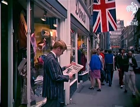 Colorized Historical Footage of London in 1967