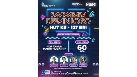 Sambut Hut Ke 127 Bri Gelar Sayembara Desain Logo Bertemakan “makin Mudah” Tribun