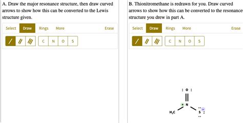 Draw The Major Resonance Structure Then Draw Curved A Solvedlib