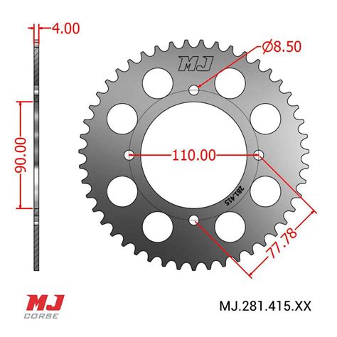 Mj Kettenr Der F R Lem Motor Mini Cross Mj Corse