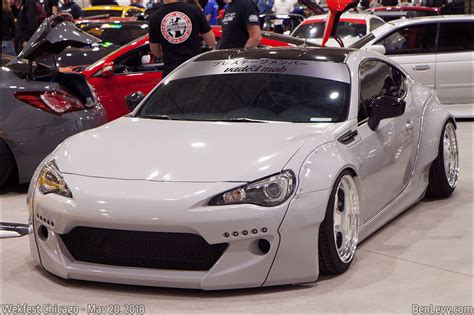 Grey Widebody Subaru BRZ At Wekfest Chicago BenLevy