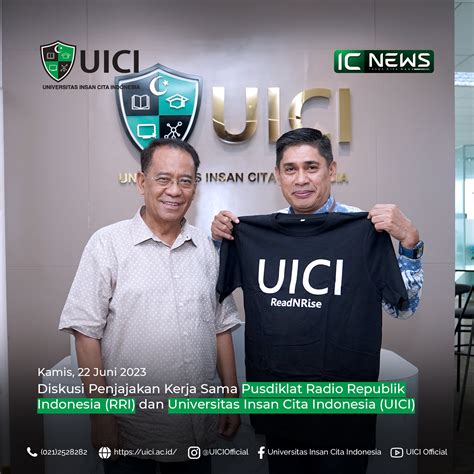 Tantangan Radio Semakin Besar Rri Jajaki Kerja Sama Dengan Uici Uici