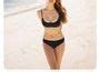 Komorkowe Plain Bikini Set YesStyle