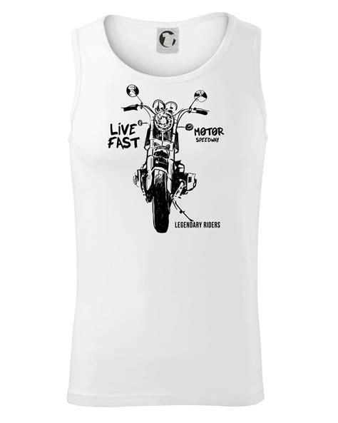 Motorka Kresba Live Fast T Lko P Nsk Core Myshirt Cz