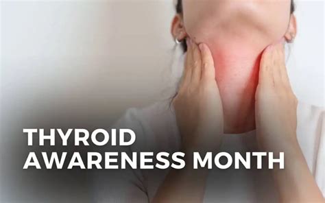 Thyroid Awareness Month January Angie Gensler