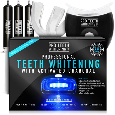 Professional Teeth Whitening Kit with Activated Charcoal – Pro Teeth ...