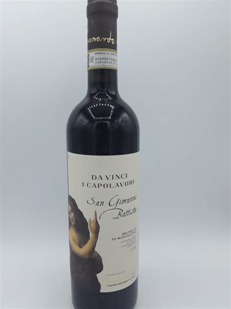 CANTINE LEONARDO DA VINCI I CAPOLAVORI BRUNELLO DI MONTALCINO DOCG 2018