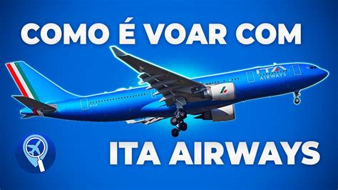 Como é voar a ITA Airways de Roma para São Paulo YouTube