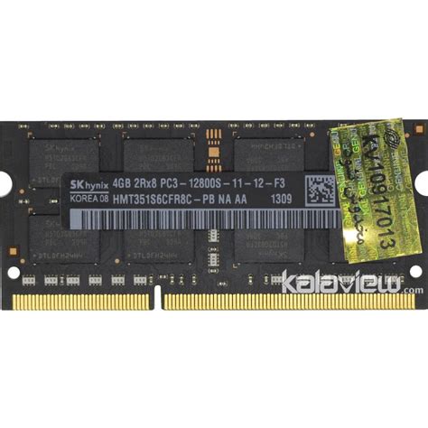 رم لپ تاپ اس کی هاینیکس 4GB مدل DDR3 باس 1600MHZ/12800 کره ...