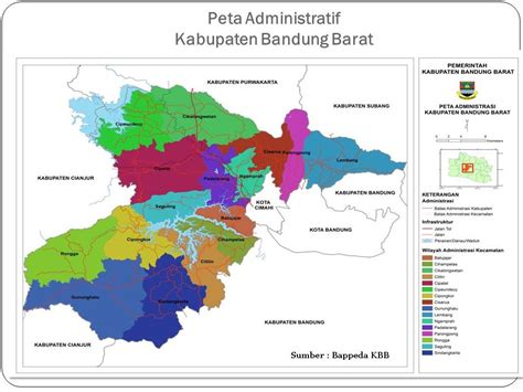 Peta Administrasi Kota Bandung