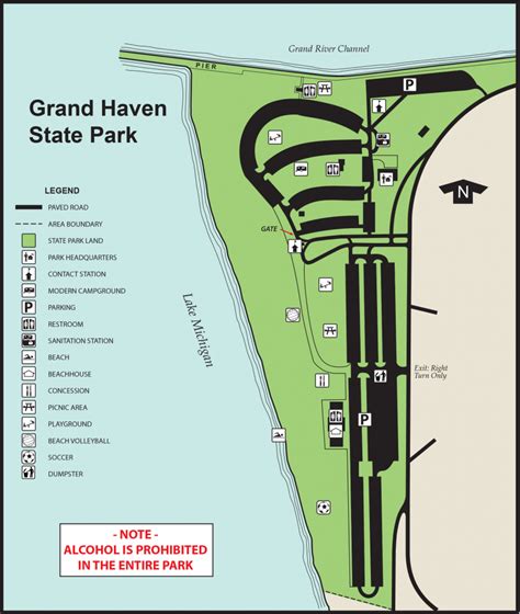 Grand Haven State Park Shoreline Visitors Guide Grand Haven