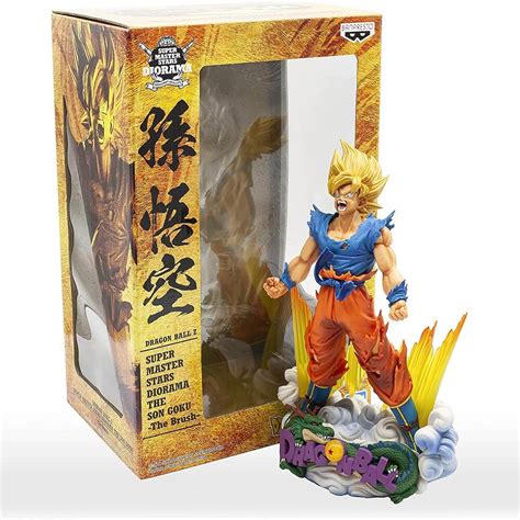 Super Masters Stars Diorama The Son Goku The Brush Figurasdragonball