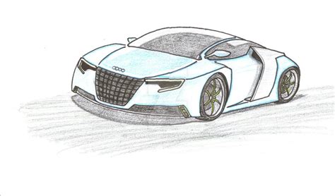 Audi R9 sketch by RemonvdH on DeviantArt