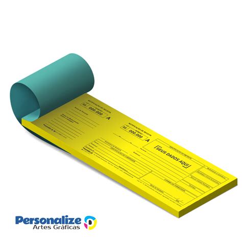 Talão Receituário de Controle Especial Amarelo A Personalize Artes