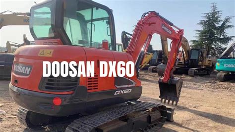 Dx Used T Doosan Hydraulic Crawler Excavator Mini Used Digger Used