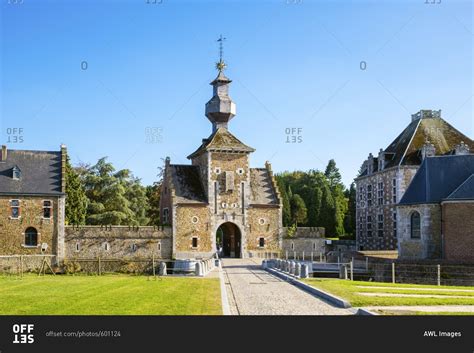 Belgium Waloon Region Wallonia Liege Province Chateau De Jehay