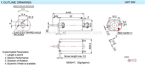FF-180SH/FK-180SH - 有刷电机 - 产品 - 崇昇电机