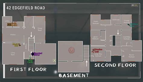 Phasmophobia 42 Edgefield Road Cursed Item Locations