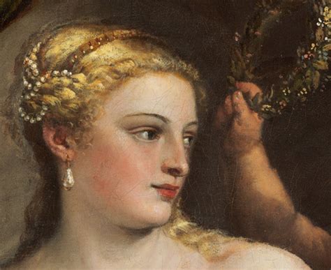 Titian Details From Venus With A Mirror C 1555 Raffaello