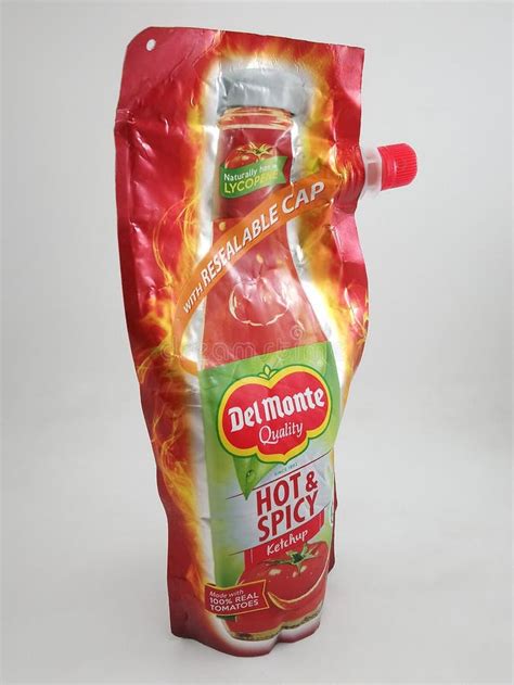 Del Monte Hot And Spicy Ketchup In Manila Philippines Editorial Stock Image Image Of Monte