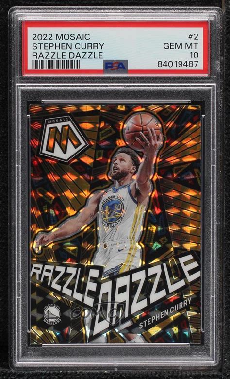 Stephen Curry Mosaic Razzle Dazzle Ssp Psa Price Guide