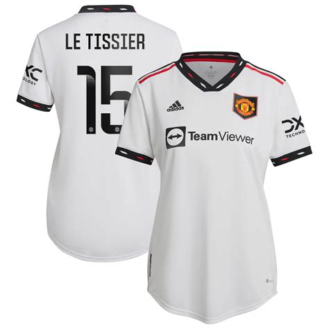 Manchester United Wsl Away Authentic Shirt 2022 23 Womens With Le