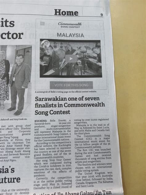 Belle Sisoski On Twitter Thank You Dayak Daily For The Press Feature