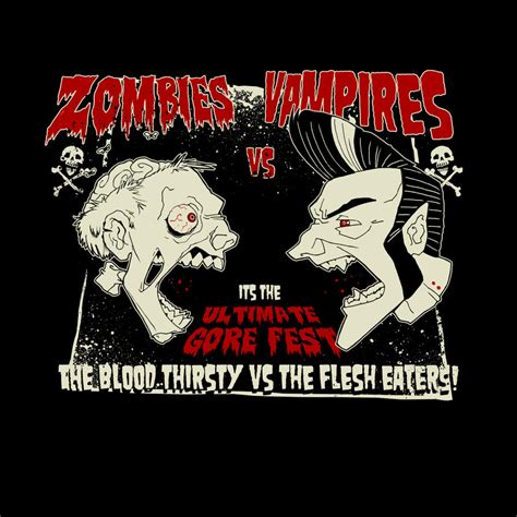 Zombies vs Vampires by paulorocker on DeviantArt