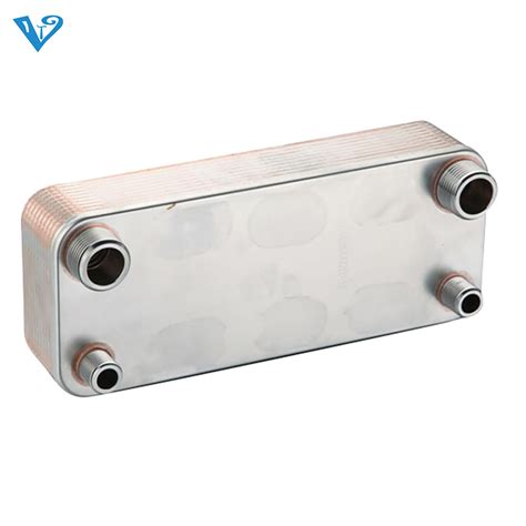 Stainless Steel L Brazed Plate Heat Exchanger Refrigeration China