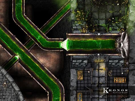 City Sewer Arena Digital Battlemap Battlemap Dnd Battle Map Dandd 5e Roll20 Fantasy Grounds