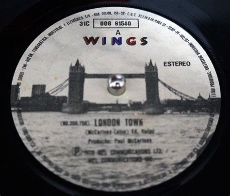 Wings - London Town (1978, Vinyl) | Discogs