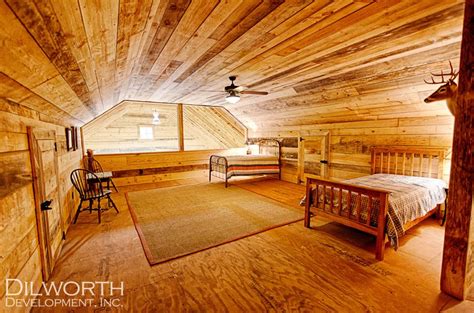 Rustic Barn Loft Bedroom