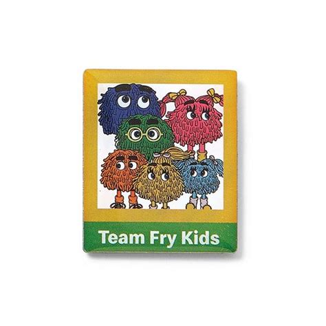 Team Fry Kids Lapel Pin - Smilemakers | McDonald's approved vendor for ...