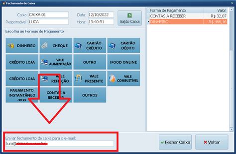 Como Receber Um Fechamento De Caixa Por E Mail No Pdv Datacaixa