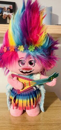 Trolls World Tour Dancing And Singing Poppy Plush Doll Plays Just Wanna Have Fun Other