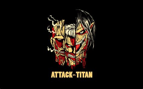 Attack on Titan Wallpaper 4K, AMOLED, Shingeki no Kyojin, 5K