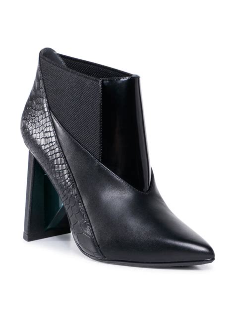 United Nude Botki Spark Bootie Hi 1054001149 Czarny Modivo Pl