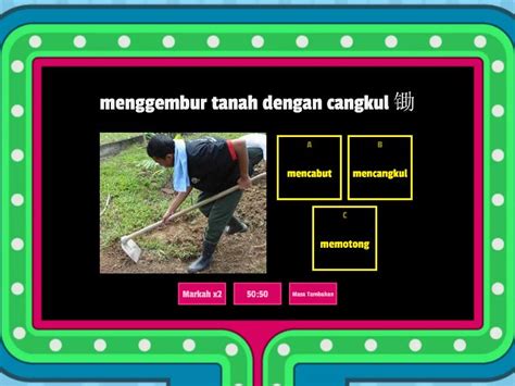 Kata Kerja 456 Gameshow Quiz